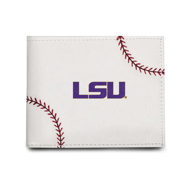 LSU Tigers Baseball Men's Wallet - Authentic Series