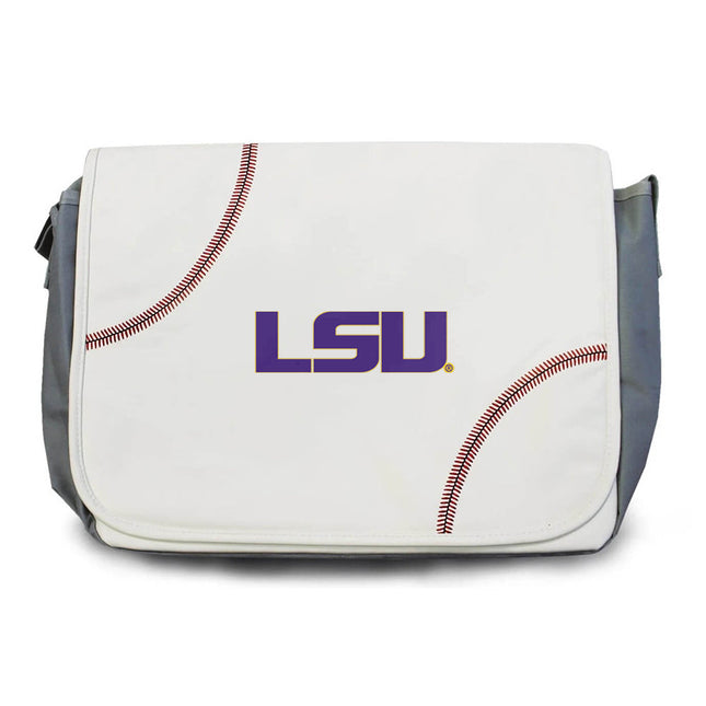 LSU Tigers Baseball Messenger Bag - Authentic Series