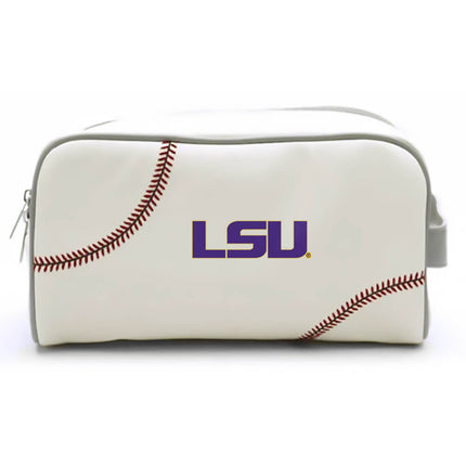 LSU Tigers Baseball Toiletry and Cosmetics Bag - Authentic Series
