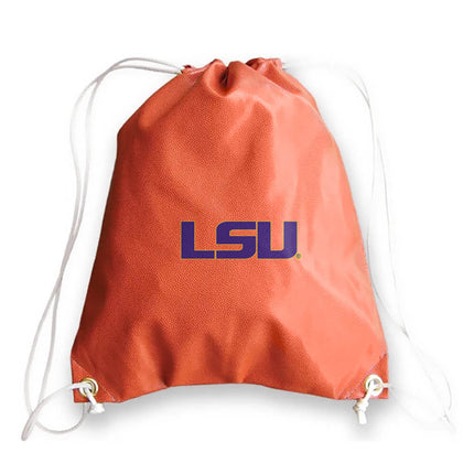 LSU Tigers Basketball Drawstring Bag - Authentic Series