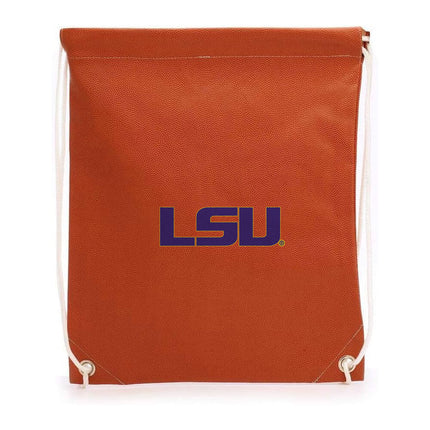 LSU Tigers Basketball Drawstring Bag - Authentic Series
