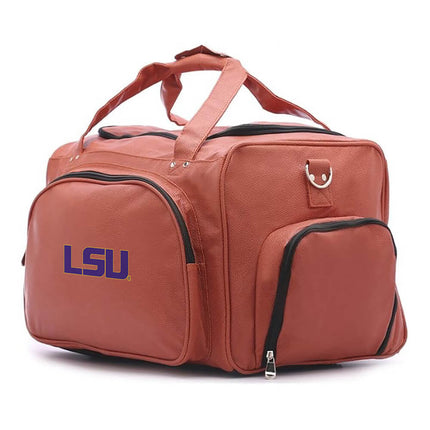 LSU Tigers Basketball Duffel Bag - Authentic Series