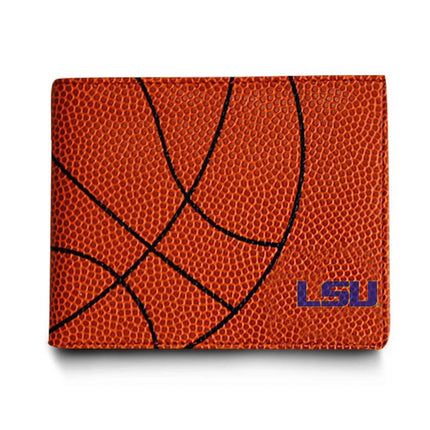 LSU Tigers Basketball Men's Wallet - Authentic Series