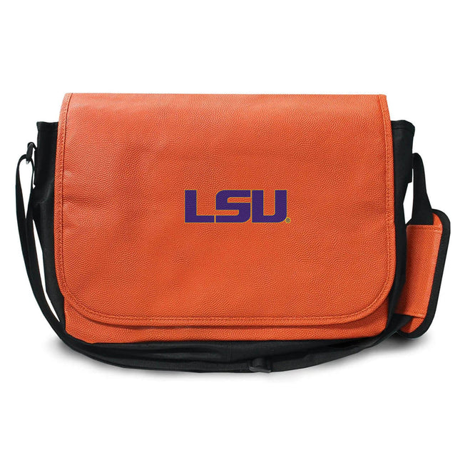 LSU Tigers Basketball Messenger Bag - Authentic Series