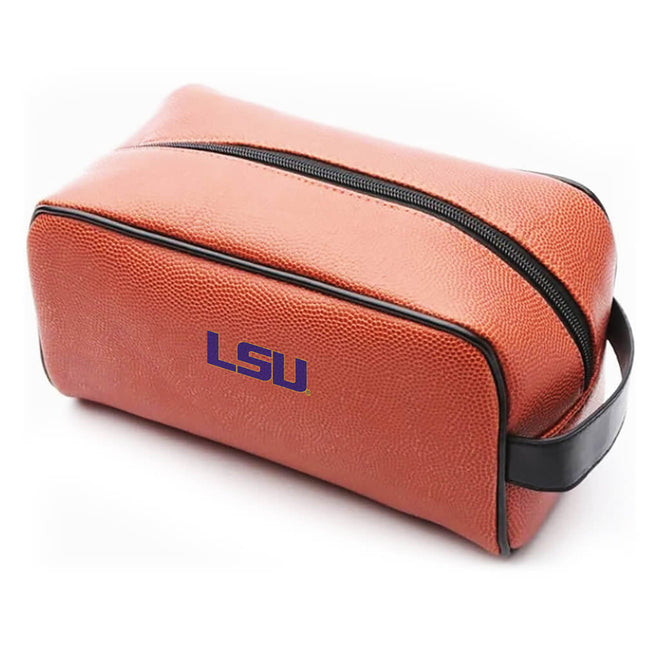 LSU Tigers Basketball Toiletry and Cosmetics Bag - Authentic Series