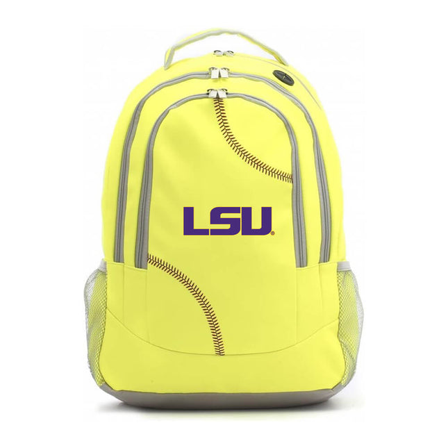 LSU Tigers Softball Backpack - Authentic Series