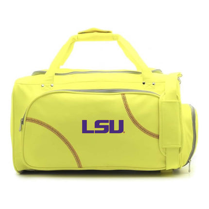 LSU Tigers Softball Duffel Bag - Authentic Series