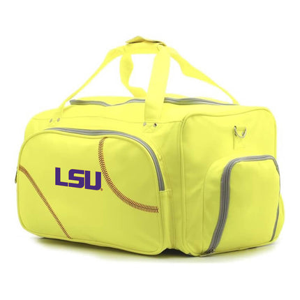 LSU Tigers Softball Duffel Bag - Authentic Series
