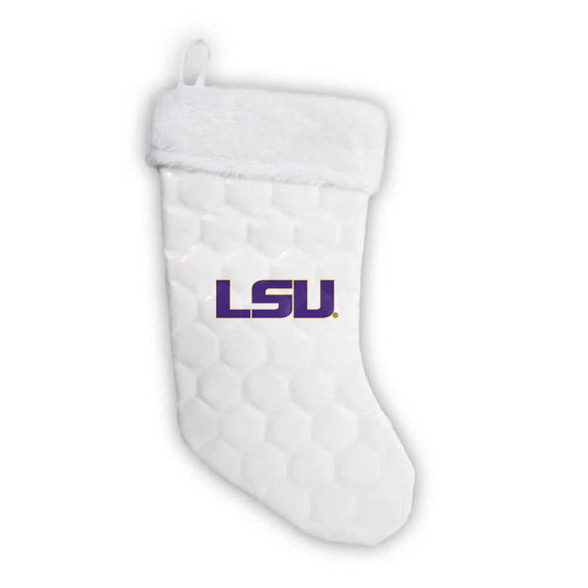 LSU Tigers Soccer Christmas Stocking - Authentic Series