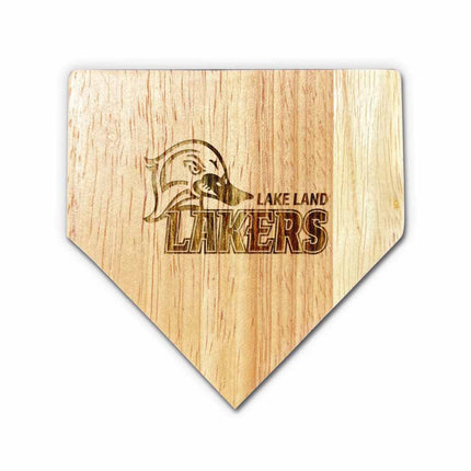 Lake Land College Lakers Baseball Home Plate Coasters “Laser Etched”