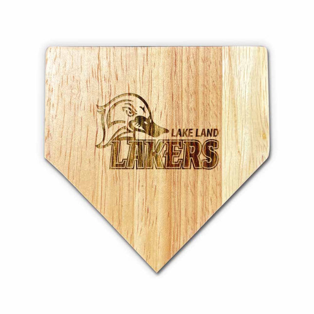 Lake Land College Lakers Baseball Home Plate Coasters “Laser Etched”