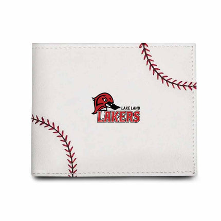 Lake Land College Lakers Baseball Men's Wallet - Authentic Series