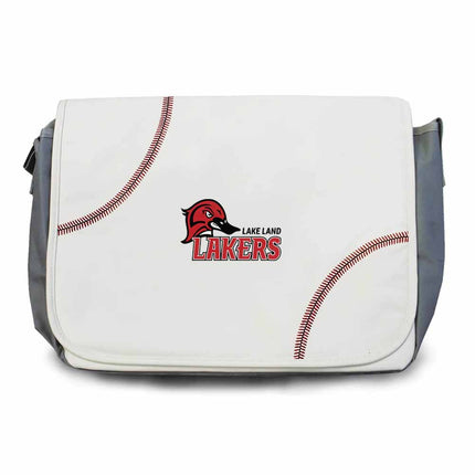 Lake Land College Lakers Baseball Messenger Bag - Authentic Series