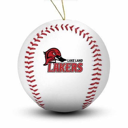 Lake Land College Lakers Baseball Ornament - Authentic Series