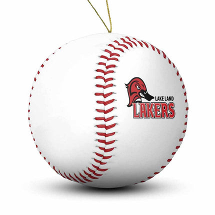 Lake Land College Lakers Baseball Ornament - Authentic Series