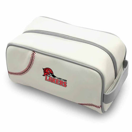 Lake Land College Lakers Baseball Toiletry and Cosmetics Bag - Authentic Series