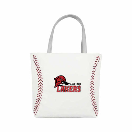 Lake Land College Lakers Baseball Tote Handbag - Authentic Series