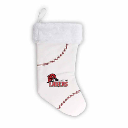 Lake Land College Lakers Baseball Christmas Stocking - Authentic Series