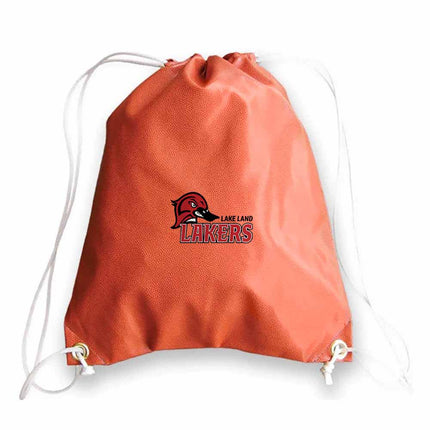 Lake Land College Lakers Basketball Drawstring Bag - Authentic Series