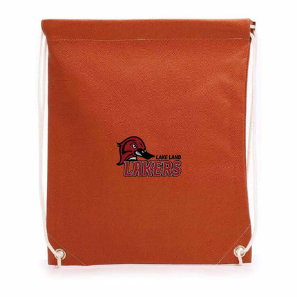 Lake Land College Lakers Basketball Drawstring Bag - Authentic Series