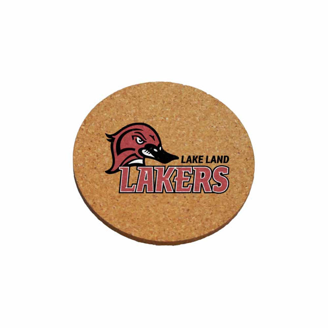 Lake Land College Lakers Cork Coasters