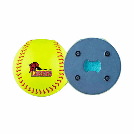 Lake Land College Lakers Softball Bottle Opener - Authentic Series