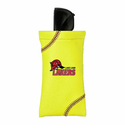 Lake Land College Lakers Softball Eyeglass Case - Authentic Series