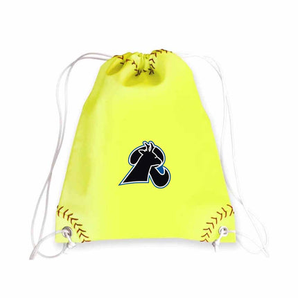 Lamar Community College Runnin' Lopes Softball Drawstring Bag - Authentic Series