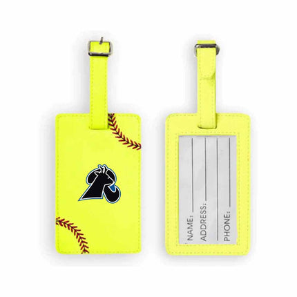Lamar Community College Runnin' Lopes Softball Luggage Tag - Authentic Series