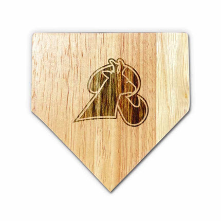 Lamar Community College Runnin' Lopes Baseball Home Plate Coasters “Laser Etched”