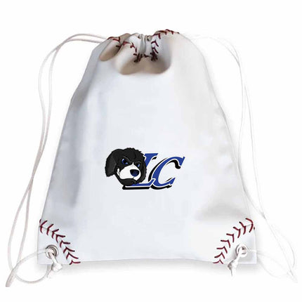 Lewis & Clark Community College Trailblazers Baseball Drawstring Bag - Authentic Series