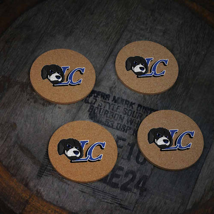 Lewis & Clark Community College Trailblazers Cork Coasters
