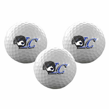 Lewis & Clark Community College Trailblazers Golf Sleeve of 3 Golf Balls - Authentic Series