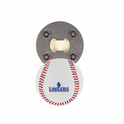 Lincoln Land Community College Loggers Baseball Bottle Opener - Authentic Series