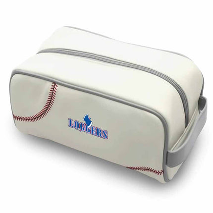 Lincoln Land Community College Loggers Baseball Toiletry and Cosmetics Bag - Authentic Series