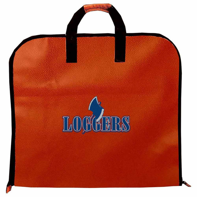 Lincoln Land Community College Loggers Basketball Garment Bag - Authentic Series