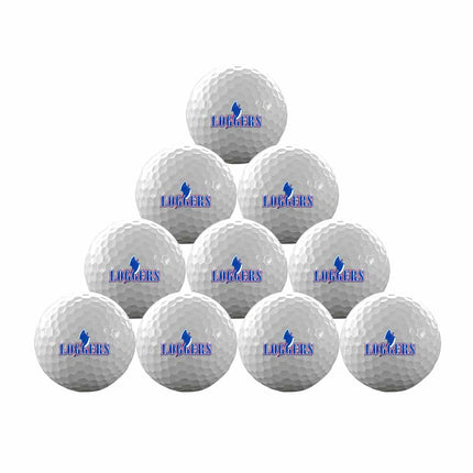 Lincoln Land Community College Loggers Golf One Dozen Golf Balls - Authentic Series