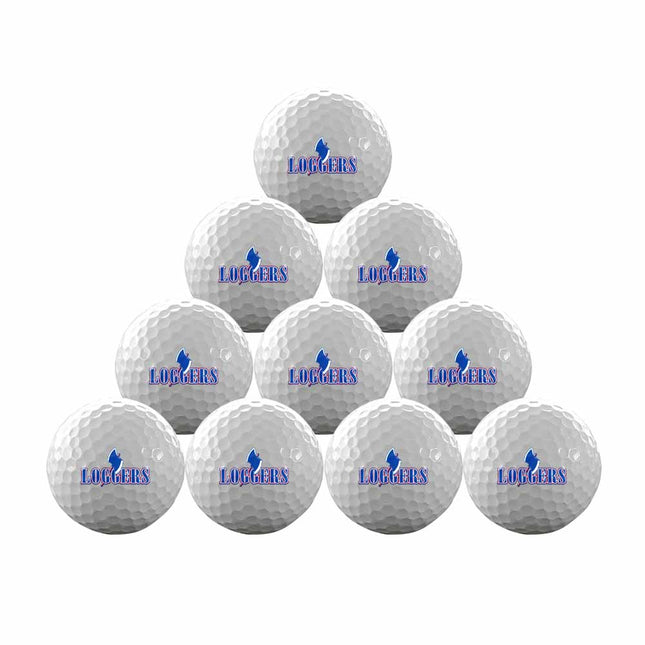Lincoln Land Community College Loggers Golf One Dozen Golf Balls - Authentic Series