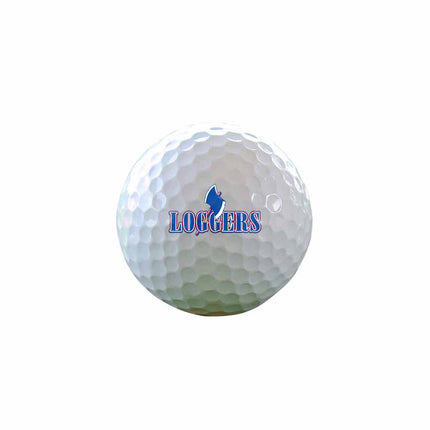 Lincoln Land Community College Loggers Golf Sleeve of 3 Golf Balls - Authentic Series