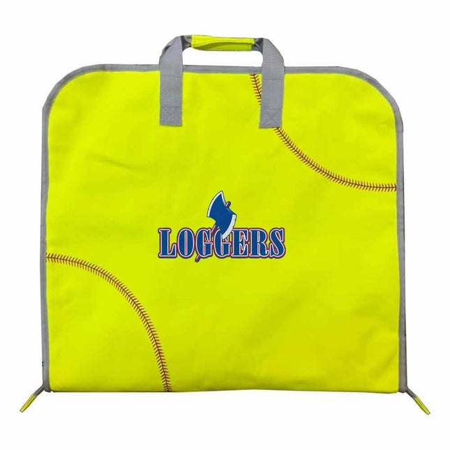 Lincoln Land Community College Loggers Softball Garment Bag - Authentic Series