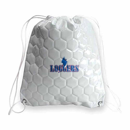 Lincoln Land Community College Loggers Soccer Drawstring Bag - Authentic Series