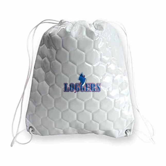 Lincoln Land Community College Loggers Soccer Drawstring Bag - Authentic Series