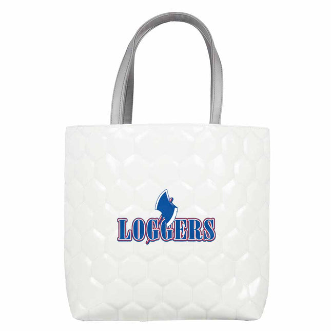 Lincoln Land Community College Loggers Soccer Tote Handbag - Authentic Series