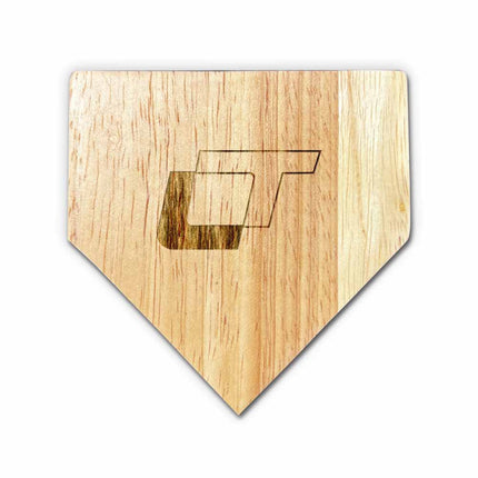 Lincoln Trail College Statesmen Baseball Home Plate Coasters “Laser Etched”