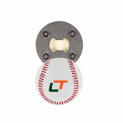 Lincoln Trail College Statesmen Baseball Bottle Opener - Authentic Series