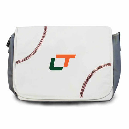 Lincoln Trail College Statesmen Baseball Messenger Bag - Authentic Series