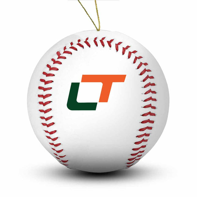 Lincoln Trail College Statesmen Baseball Ornament - Authentic Series