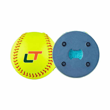 Lincoln Trail College Statesmen Softball Bottle Opener - Authentic Series