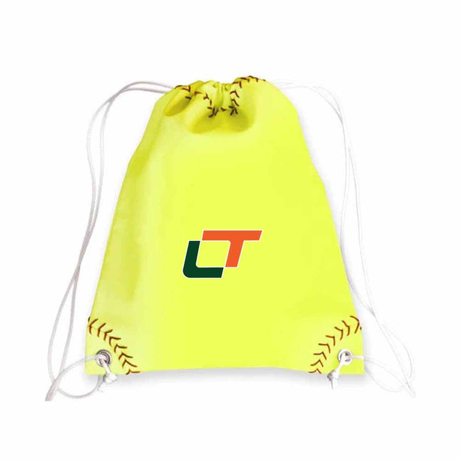 Lincoln Trail College Statesmen Softball Drawstring Bag - Authentic Series