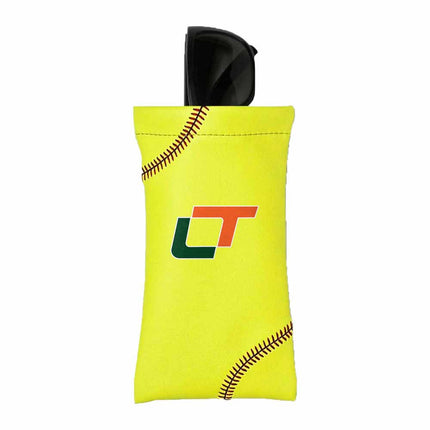 Lincoln Trail College Statesmen Softball Eyeglass Case - Authentic Series
